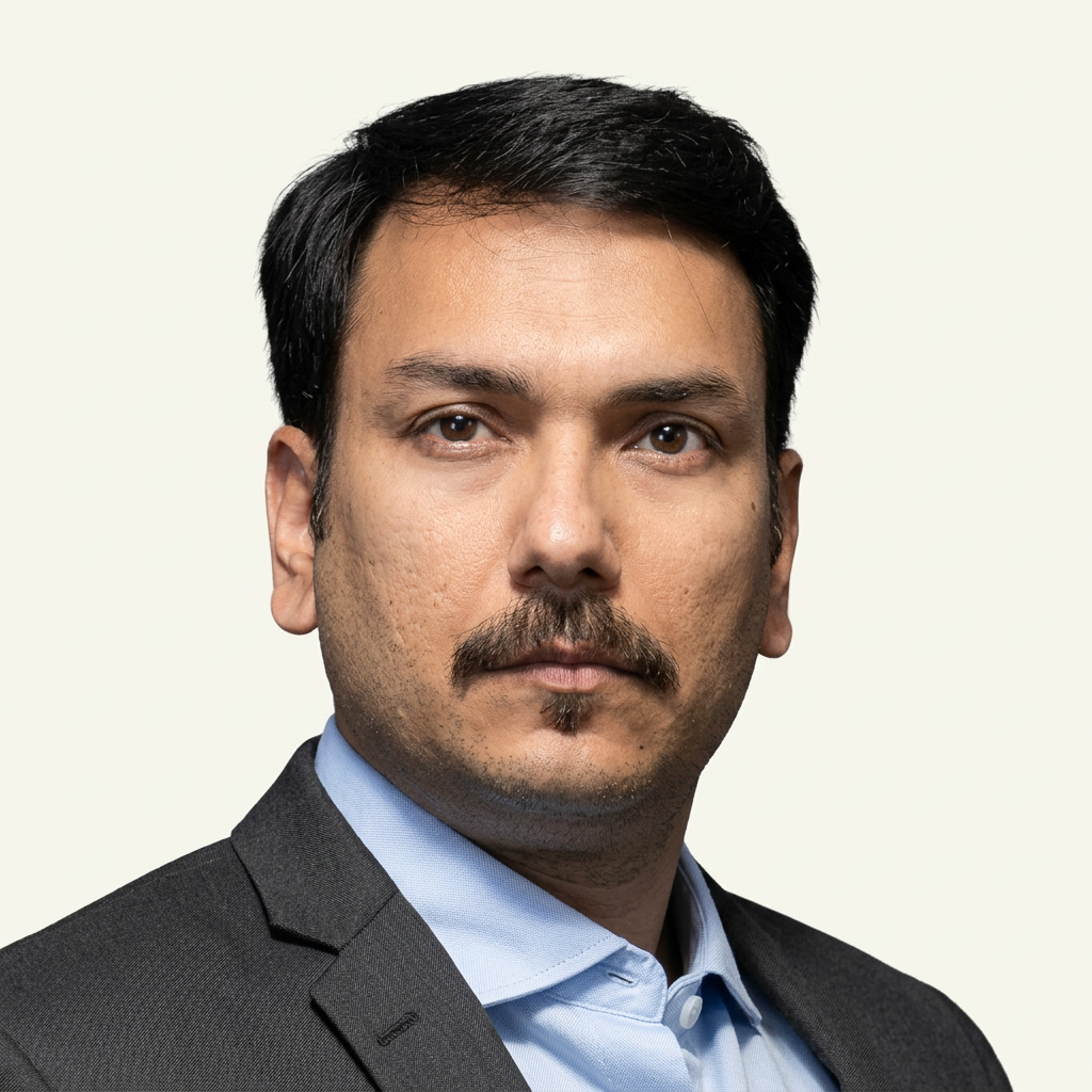 Portrait of Seshu Kumar Mudiganti
